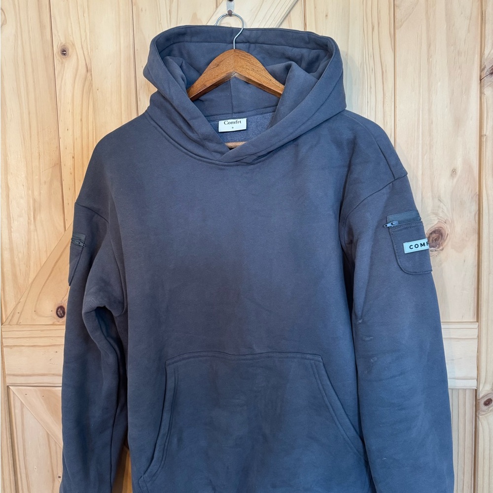 ComfyCo Women's Charcoal Hoodie